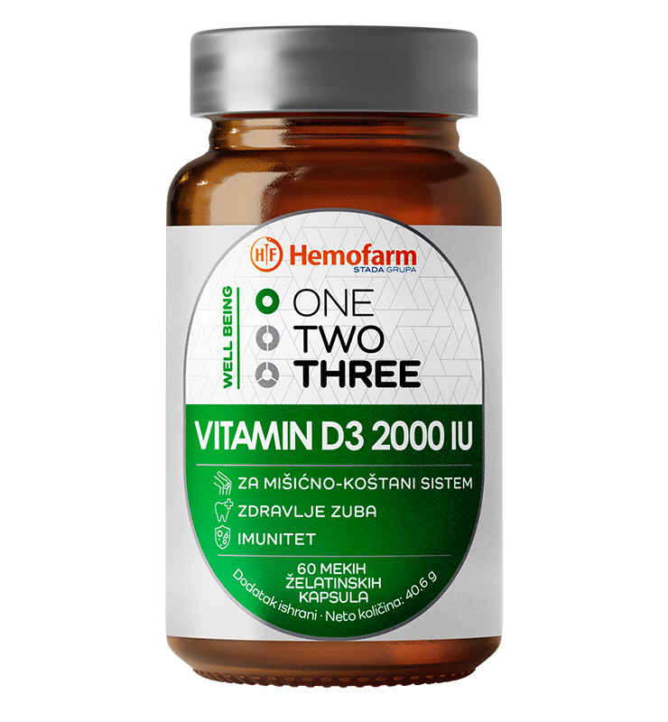 slika VITAMIN D3 2000 IU bočice